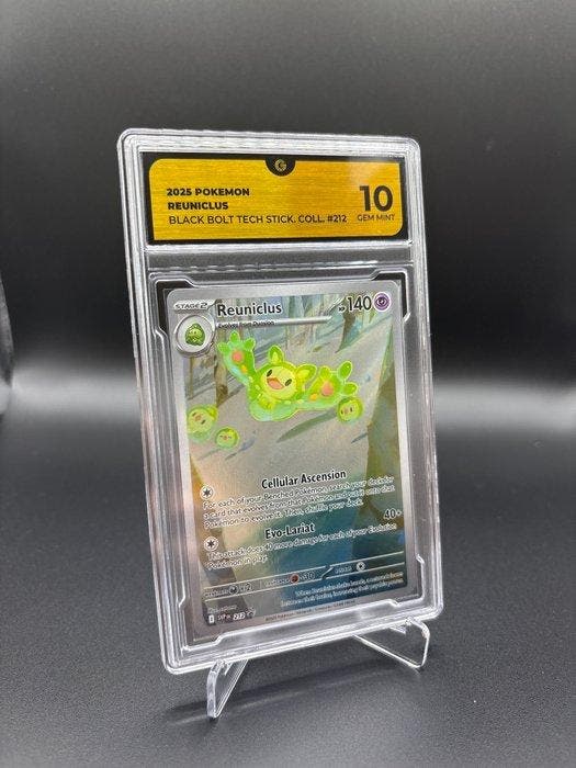Pokémon - 1 Graded card - Reuniclus #212 Sticker Collection, Hobby en Vrije tijd, Verzamelkaartspellen | Pokémon