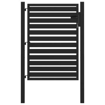 Tuinhek Aluminium 100x120cm | Retourdeal 35% Korting, Met poort, Aluminium, Ophalen of Verzenden, Zo goed als nieuw