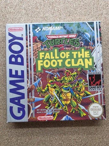 Nintendo - Gameboy Classic - OLD STOCK - Turtles - Fall of, Nieuw