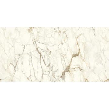 Ariostea Ultra Marmi Vloertegel - 150x300 cm - Hoogglans Wit, Doe-het-zelf en Verbouw, Ophalen of Verzenden, Nieuw