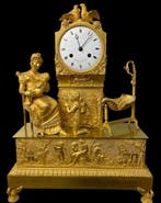 Figurale pendule - Brons - 1800-1850