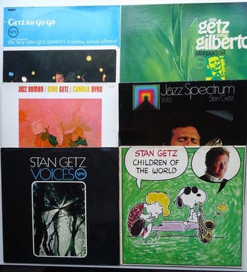 Stan Getz and friends - 6 Albums - Diverse titels - LP, Nieuw in verpakking