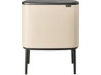 Brabantia Bo Touch Bin - Prullenbak - 36 liter - Soft Beige, Verzenden, Zo goed als nieuw