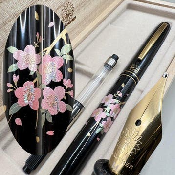 Kuretake & Wancher - Sakura Verse, Maki-e with Cherry, Nieuw