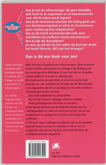 De office-manager als coach / PM-reeks 9789024416509, Verzenden, Gelezen, P. Schreuder