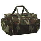 vidaXL Vistas waterdicht camouflage oxford stof groen, Verzenden, Nieuw