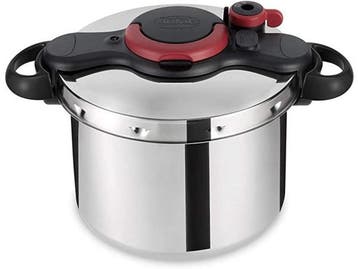 Veiling - Tefal Snelkookpan ClipsoMinut Easy 9l Inox, Gebruikt