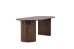 Ovale Eettafel Oakly 200x90 cm Eikenhout Bruin Fineer Jorn, Verzenden, Nieuw