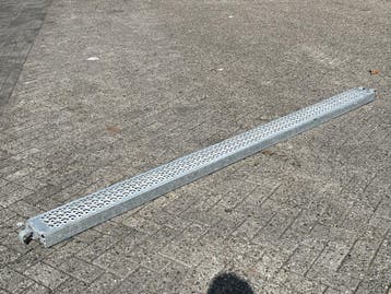 Vloerdeel 0,19 x 3,07 meter met buisoplegging Scafom, Ophalen of Verzenden, Nieuw