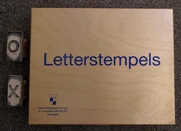 Letterstempels Open Onderkast 1875004, Verzenden, Nieuw