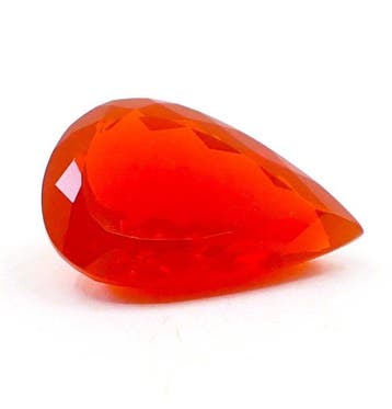 Oranje Vuuropaal - 6.50 ct - International Gemological, Nieuw