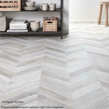 Visgraat Pvc Parket 30X Kleur v. a. €14,95m2 incl. Btw, Nieuw, 75 m² of meer, Crème, Laminaat