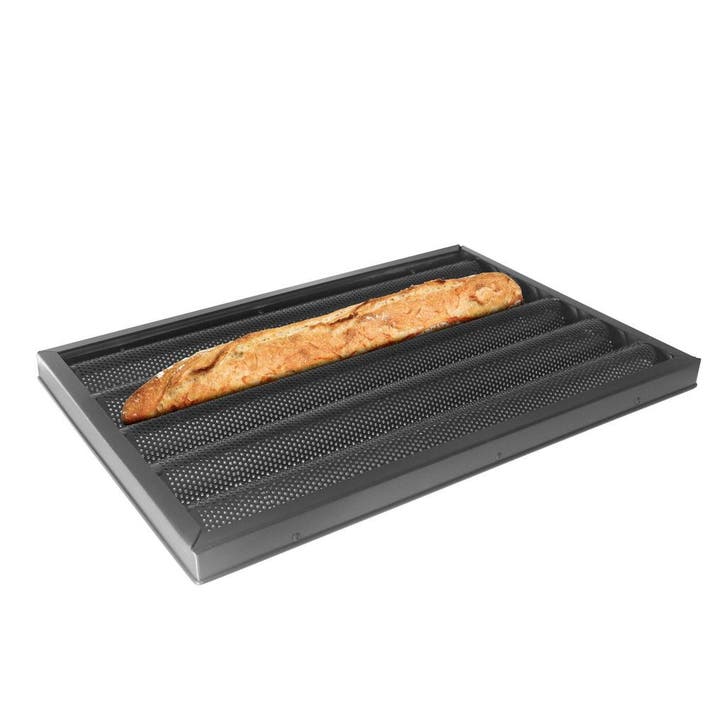 GGM Gastro | (10 stuks) Baguette bakplaat - Aluminium - EN |, Zakelijke goederen, Horeca | Keukenapparatuur, Fornuis, Frituur en Grillen