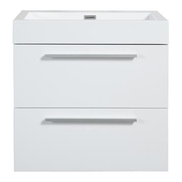 Badkamermeubel Mika 60cm mat wit zonder kraangat, Doe-het-zelf en Verbouw, Verzenden, Nieuw
