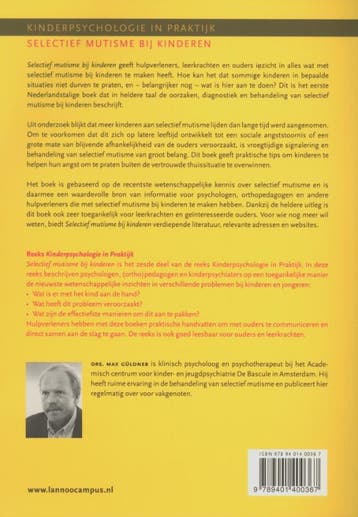 Selectief mutisme bij kinderen / Kinderpsychologie in, Verzenden, Gelezen, Max Guldner