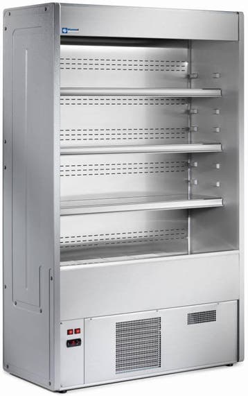 Gekoelde Wandmeubel met 4 schappen - Staal/RVS - 1500x545..., Verzenden, Nieuw in verpakking