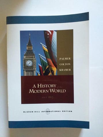A History of the Modern World 9780071107204, Boeken, Verzenden, Zo goed als nieuw
