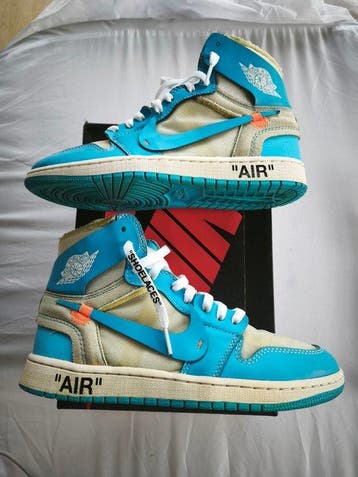 Nike X Off White - Air Jordan 1 x Off-White - Sneakers -, Kleding | Heren, Schoenen, Nieuw
