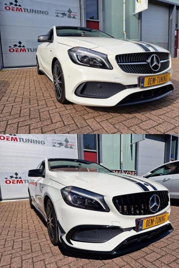 Aero Spoiler Kit geschikt voor A-Klasse W176 | A45 AMG Style, Mercedes-Benz, Ophalen of Verzenden, Bumper, Nieuw