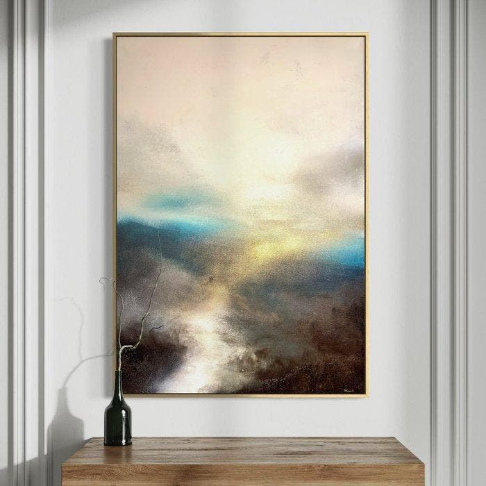 Francis Art Studio - Touch of Gold - XL, Antiek en Kunst, Kunst | Schilderijen | Modern