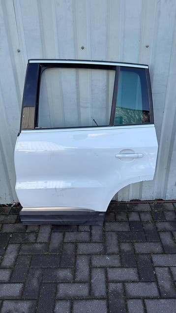 Tiguan 5N0 Portier Links Achter Wit LC9A, Nieuw