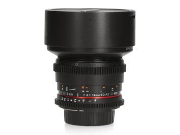 Samyang 14mm T3.1 ED AS IF UMC - Nikon F - Groothoeklens, Ophalen of Verzenden, Zo goed als nieuw, Samyang