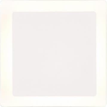 LED Wandlamp - Trion Marina - 6W - Warm Wit 3000K - Vierkant, Ophalen of Verzenden, Nieuw, Metaal