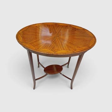 Bijzettafel - Knoesthout