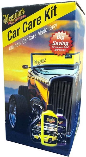 Meguiars Car Care Kit 3-delige schoonmaakset – Ultimate, Auto diversen, Ophalen of Verzenden, Nieuw