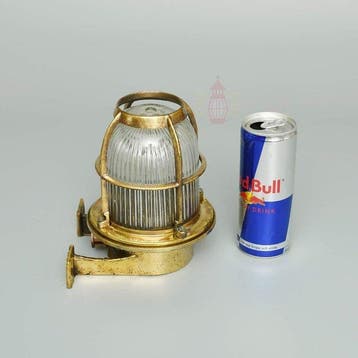 WISKA - Wandlamp - Messing, Antiek en Kunst