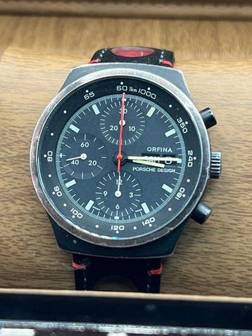 Orfina Porsche Design - Chronograph 1 Top Gun - 7750 -, Nieuw