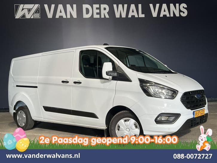 Ford Transit Custom | 2.0 TDCI L2H1 Euro6 Airco | Camera |, Auto's, Bestelauto's, Dealer onderhouden, Te koop, Handgeschakeld