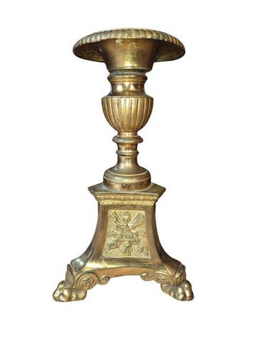 Kandelaber - Verguld brons - 32 cm