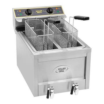 Roller grill friteuse 08L+08L, Verzenden, Nieuw in verpakking