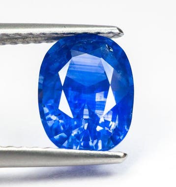 Saffier - 2.07 ct - Gem Report Antwerp (GRA) - Blue (Ceylon), Nieuw
