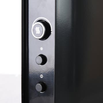 Mill SG2000LED Black - design convectiekachel - 2000 Watt -, Ophalen of Verzenden, Zo goed als nieuw