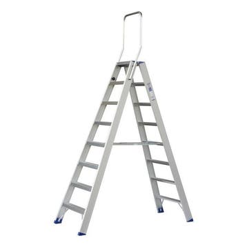 Dubbele Trap Maxall 8 treden, Verzenden, Nieuw, Trap, 2 tot 4 meter