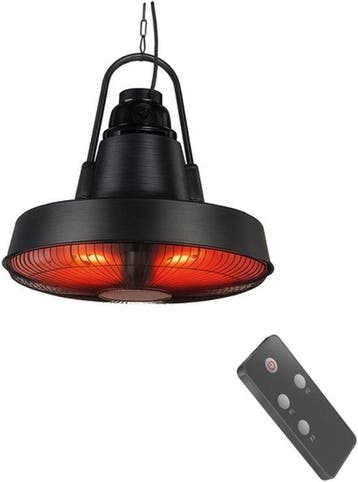 2dekans | BRASQ Retro Elektrische Terrasverwarmer hangend –, Tuin en Terras, Terrasverwarmers, Ophalen of Verzenden, Zo goed als nieuw