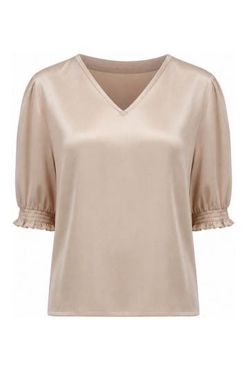 Aaiko Top in maat XL Beige, Aaiko, Verzenden, Zo goed als nieuw, Beige