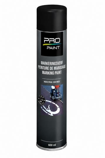 Pro paint markeringsverf 1 stuk, 600 ml, zwart, Verzenden, Nieuw
