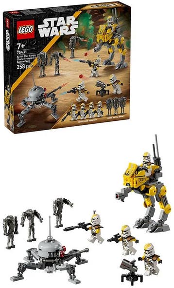 LEGO Star Wars 327th Star Corps Clone Troopers Battle Pack, Ophalen of Verzenden, Nieuw, Lego