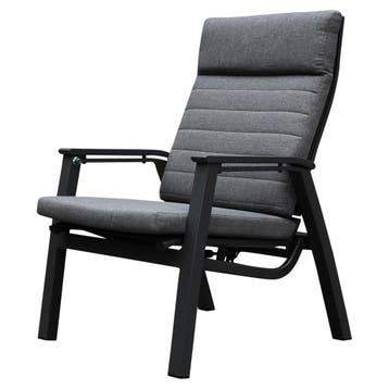 Monaco lounge balkonset 5 delig verstelbaar antraciet, Ophalen of Verzenden, Nieuw, Aluminium