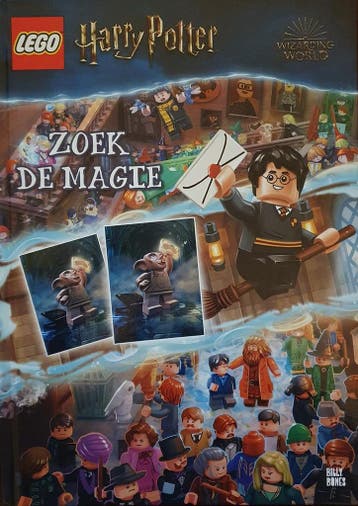 LEGO Harry Potter Zoek- & vindboek: Zoek de magie - billy, Verzenden, Zo goed als nieuw, Billy boys