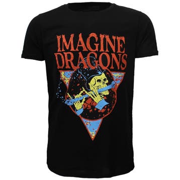 Imagine Dragons Bones Flute Skeleton T-Shirt, Verzenden, Nieuw