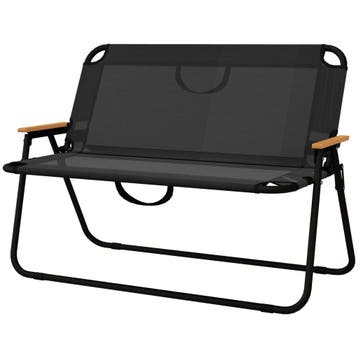 Set Van 2 Tuinbanken, Zitbank, Opvouwbare Campingbank, Klapb, Verzenden, Nieuw