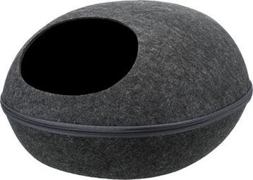Kattenmand Trixie Relax Iglo Liva Antraciet – Knusse Vilt., Verzenden, Nieuw