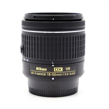 Nikon 18-55mm F3.5-5.6G DX AF-P Nikkor Objectief (Occasion), Audio, Tv en Foto, Fotografie | Lenzen en Objectieven, Ophalen of Verzenden