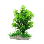 Kunstplant struik met gras OS-248 - aquarium decoratie, Ophalen of Verzenden, Nieuw