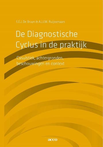 De diagnostische cyclus in de praktijk 9789462921689, Boeken, Studieboeken en Cursussen, Verzenden, Zo goed als nieuw, E.E.J. de Bruijn
