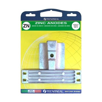 Tecnoseal Aluminium Anode Kit voor Yamaha Buitenboordmotor 3, Ophalen of Verzenden, Nieuw